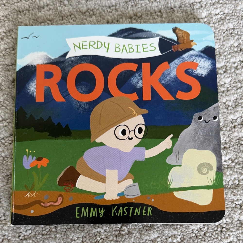 NERDY BABIES Board Book Set - Insects, Space, Ocean, Rocks, Weather - Picture 10 of 11